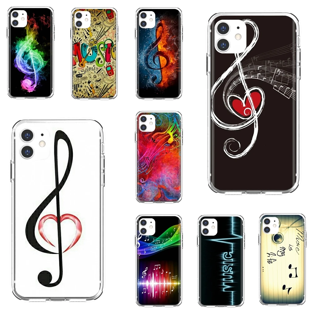 Прозрачные мягкие чехлы с принтом музыки-is-my-life для Huawei P50 P30 P40 P20 P8 P9 P10 Lite Pro 2016 2017 P
