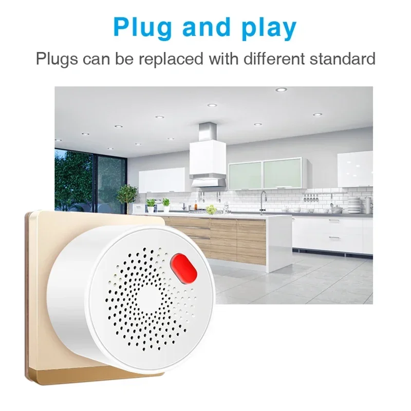 Wi-Fi/ZigBee умный детектор утечки газа сигнализация горючего высокочувствительный