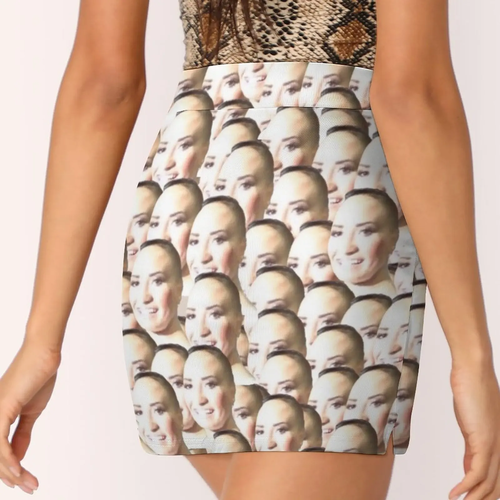 Женская летняя юбка-шорты