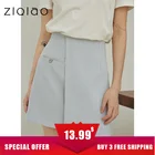 ZIQIAO, Японские Женские черно-белые Асимметричные дизайнерские мини-юбки в клетку
