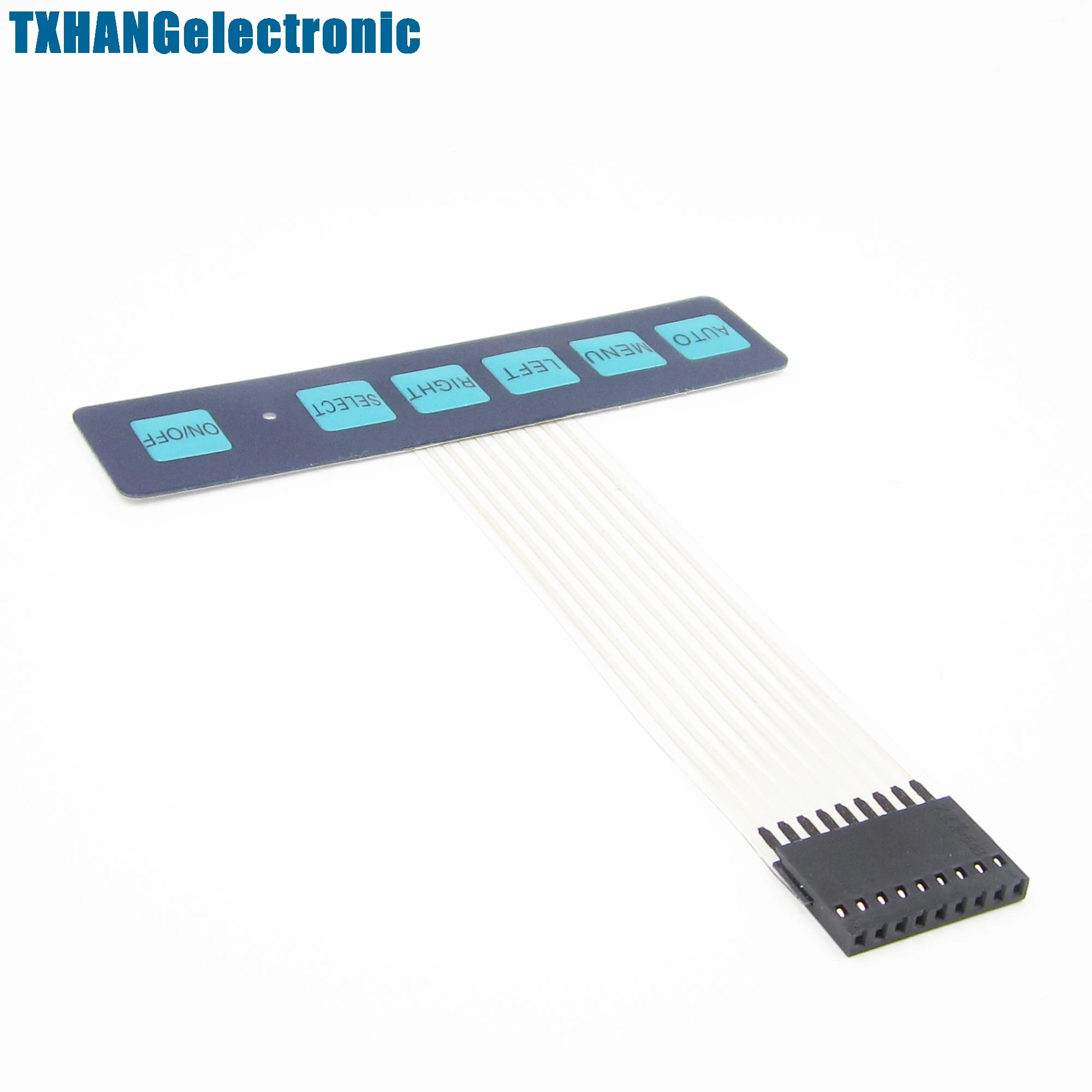 1x6, 6 клавиш, мембранная клавиатура с переключателем клавиатуры, 1*6 клавиш с быстрой электроникой
