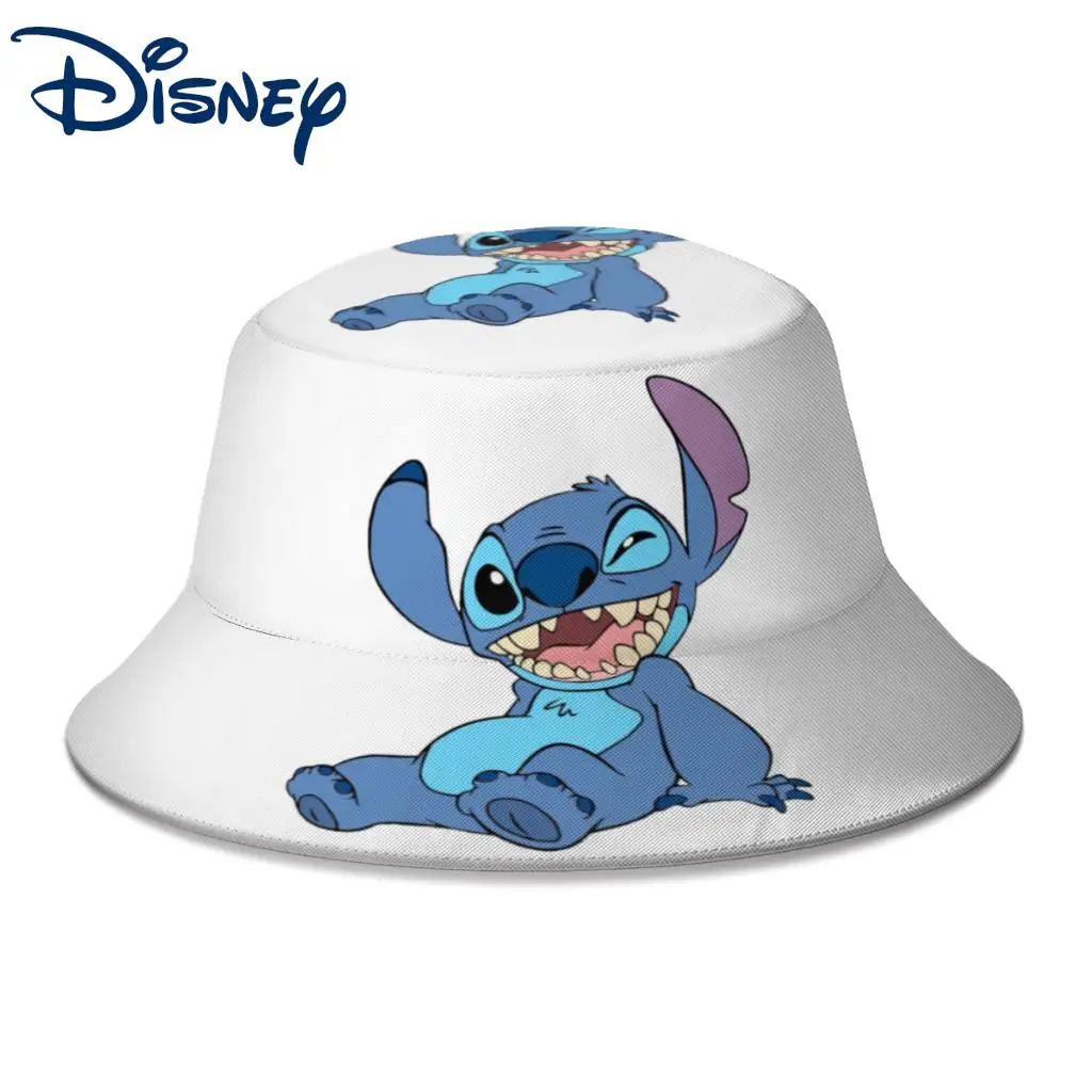 

Summer Unisex Harajuku Bucket Hat Stitch Women Men Fishing Fisherman Hat Disney Autumn Beach Sun Cap for Bob