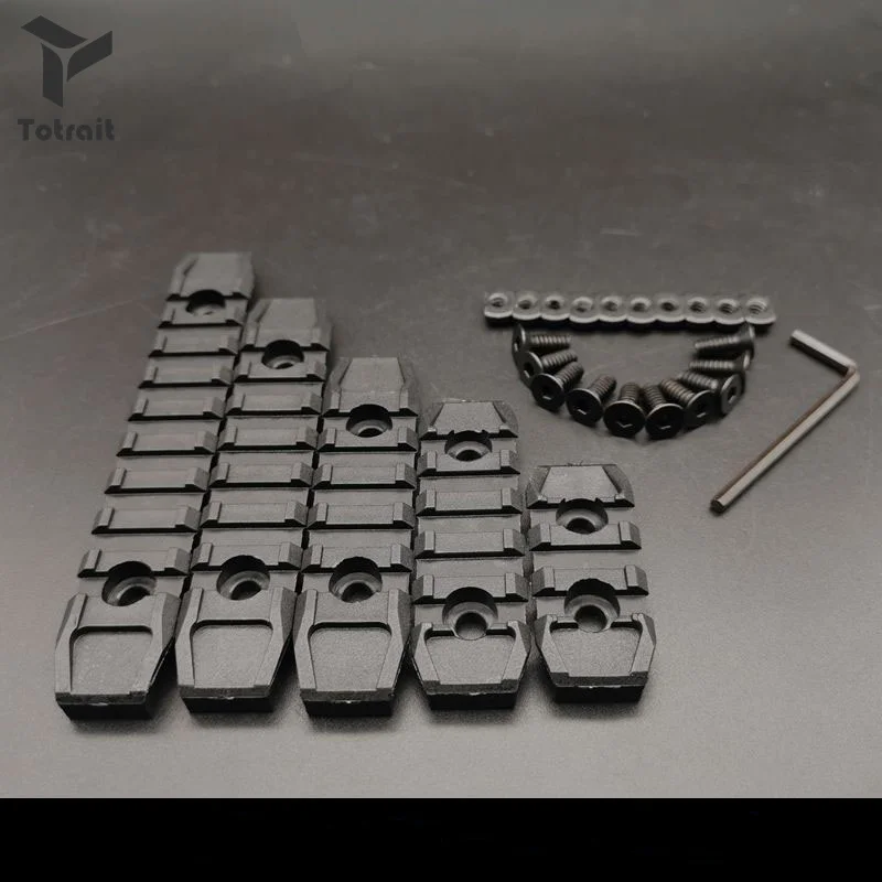 Тактическое нейлоновое крепление M-Lok для железнодорожной винтовки AR15 M4 Rail MLOK System