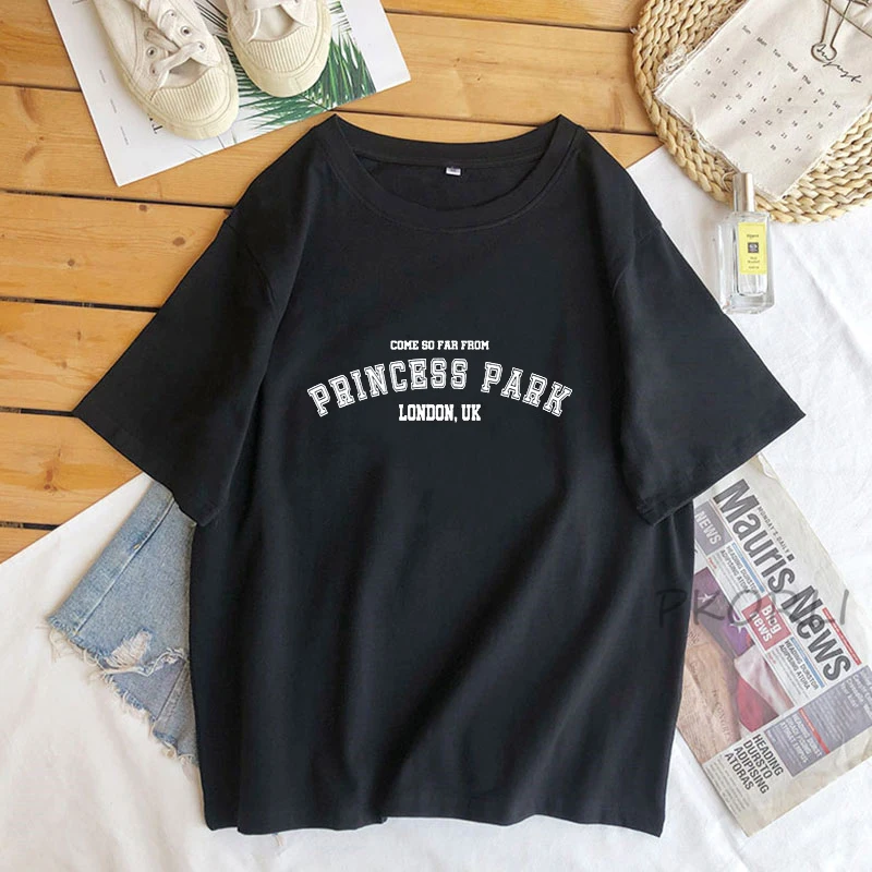 Come To Far From Princess Park T Shirt Women Men Cotton Short Sleeve Tshirt Harajuku Unisex T-Shirt Streetwear Woman Clothing
