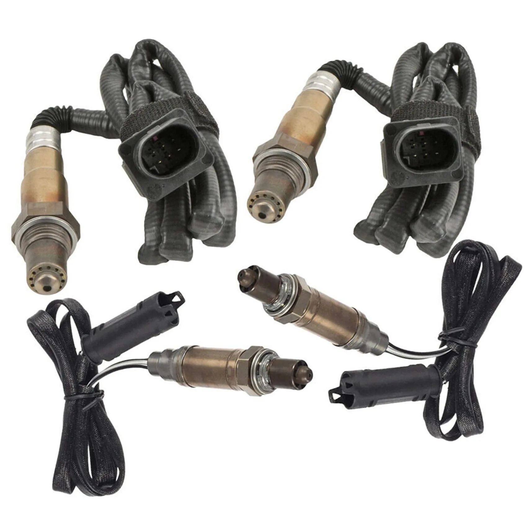

Set of 4 Up+Downstream Oxygen Sensor for BMW 325Ci 530I X3 04-06 3.0L Auto Trans 234-5137 234-4473