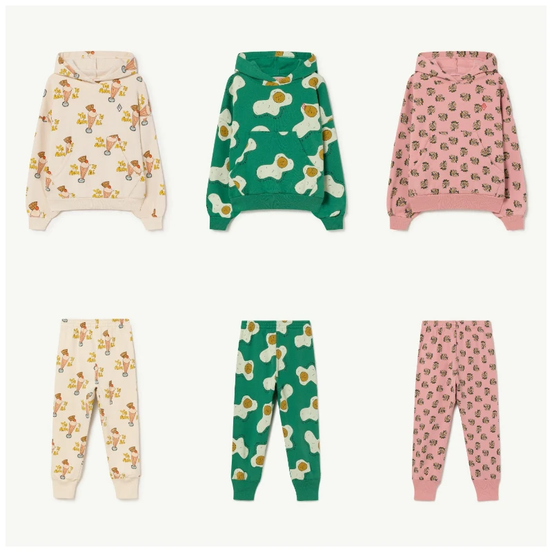 

Детская одежда Детские костюмы 2022 осень-зима флисовый хлопковый свитер с капюшоном брюки костюм Одежда для мальчиков и девочек