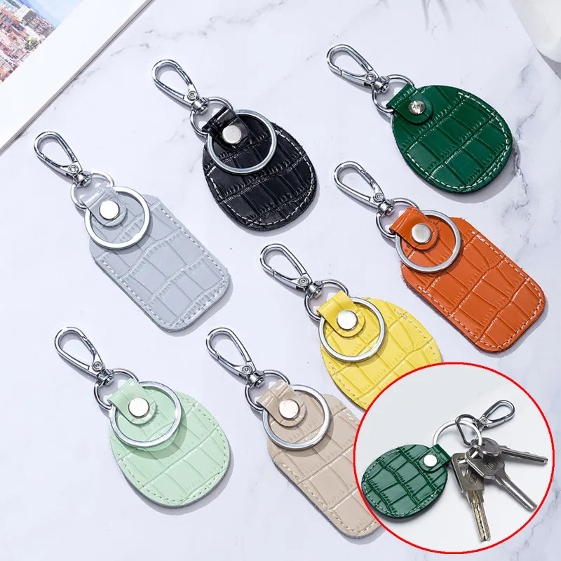 

Access Key For Cover Card Protector Intercom Card Leather Tag Card Car Entry Key Keychain Set Tracker Alarm