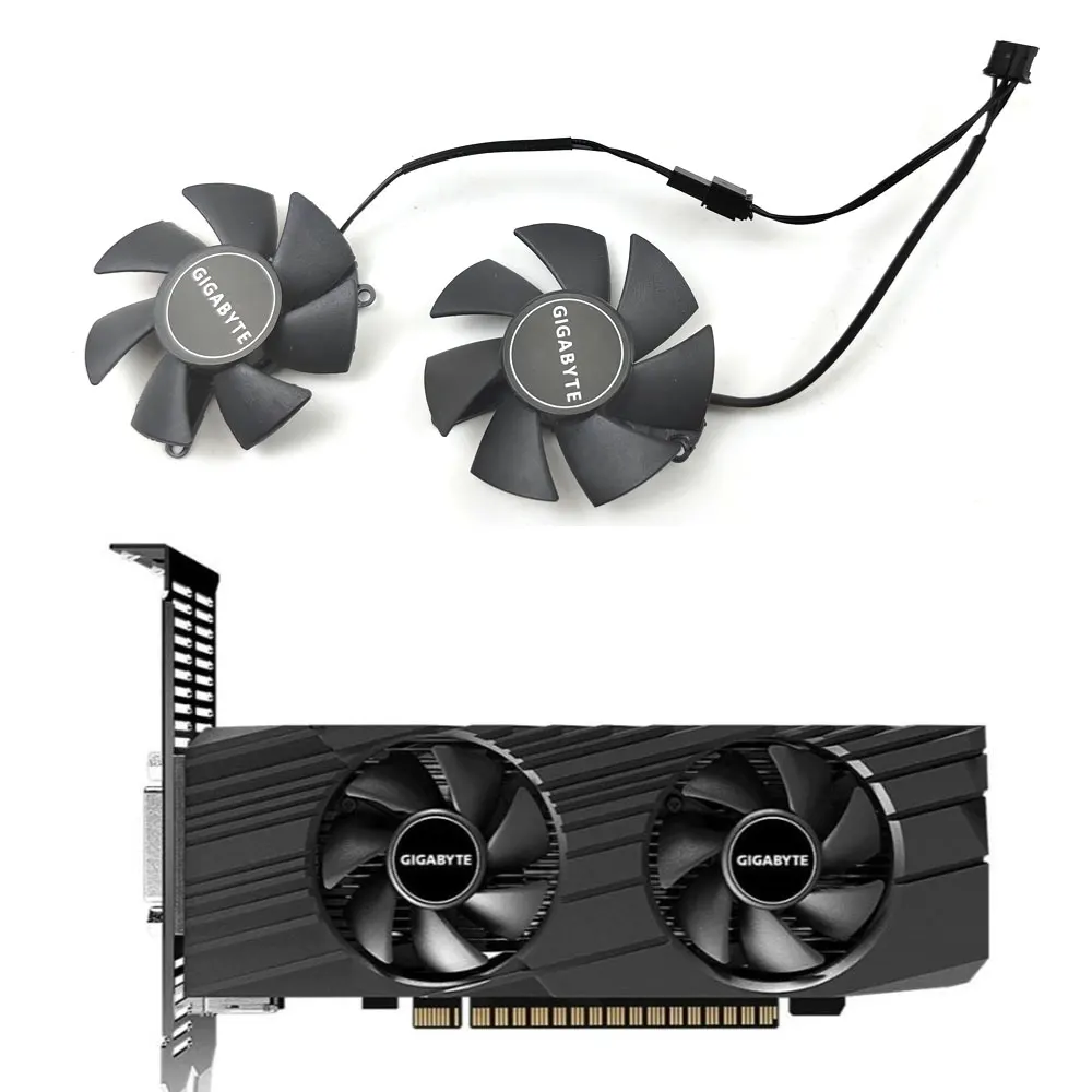 Совершенно новый 47 мм 3PIN FS1250-S2053A GTX1650 GTX1630 вентилятор графического процессора для