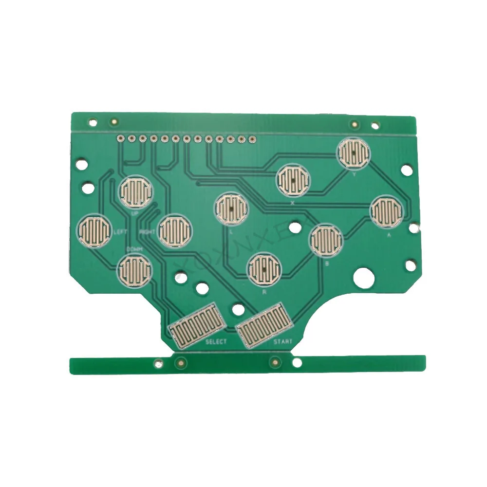 1 объектив + PCB DMG GB пластиковая кнопка A B и Кремниевая для выбора пуска резиновая