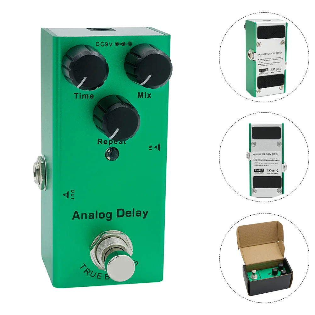 

Guitar Effects Single Electric Accessories Effecttrue Bypass Metal Multi Analog Delay