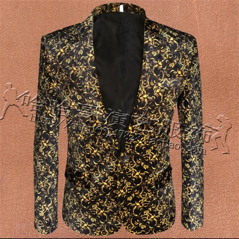 men loral suits designs masculino homme terno stage costumes for singers men blazer dance clothes jacket star style dress punk