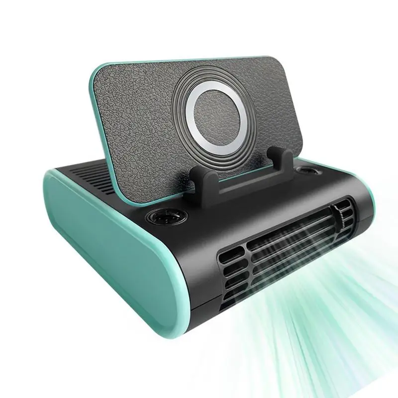 

Center Console Car Fan Car Cooling Fan Electric Automobile Vehicle Fan Quiet Auto Dashboard Cooling Fan Functional For Truck Car