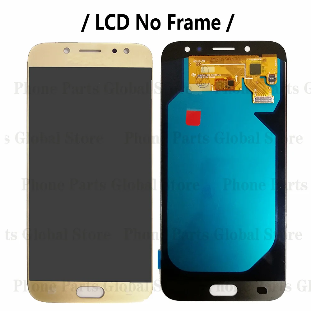 Супер Amoled ЖК-дисплей для Samsung Galaxy J7 Pro 2017 J730 J730F сенсорная панель дигитайзер экрана