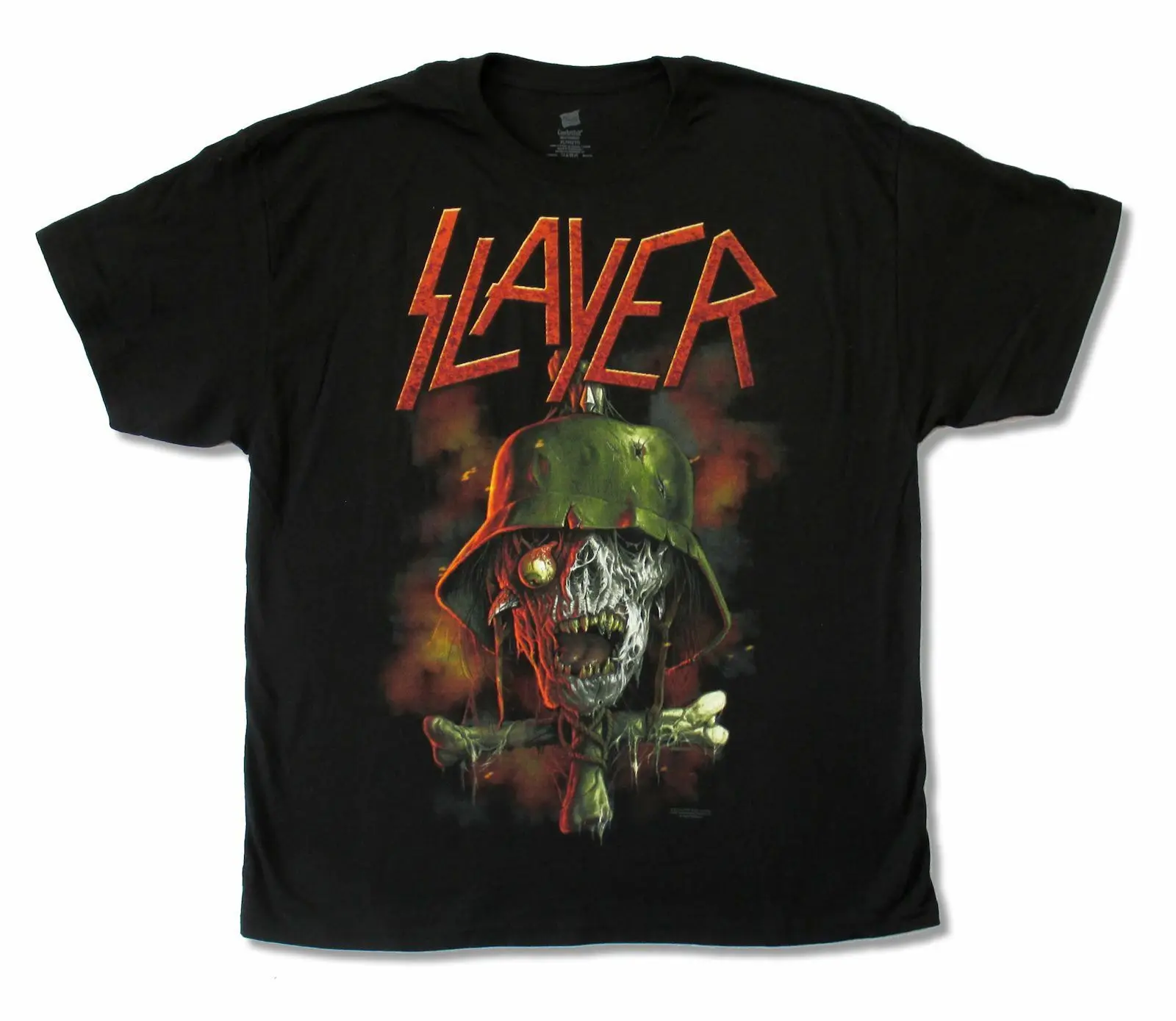 

Slayer Soldier on Cross World Domination 2014 Tour Black T Shirt