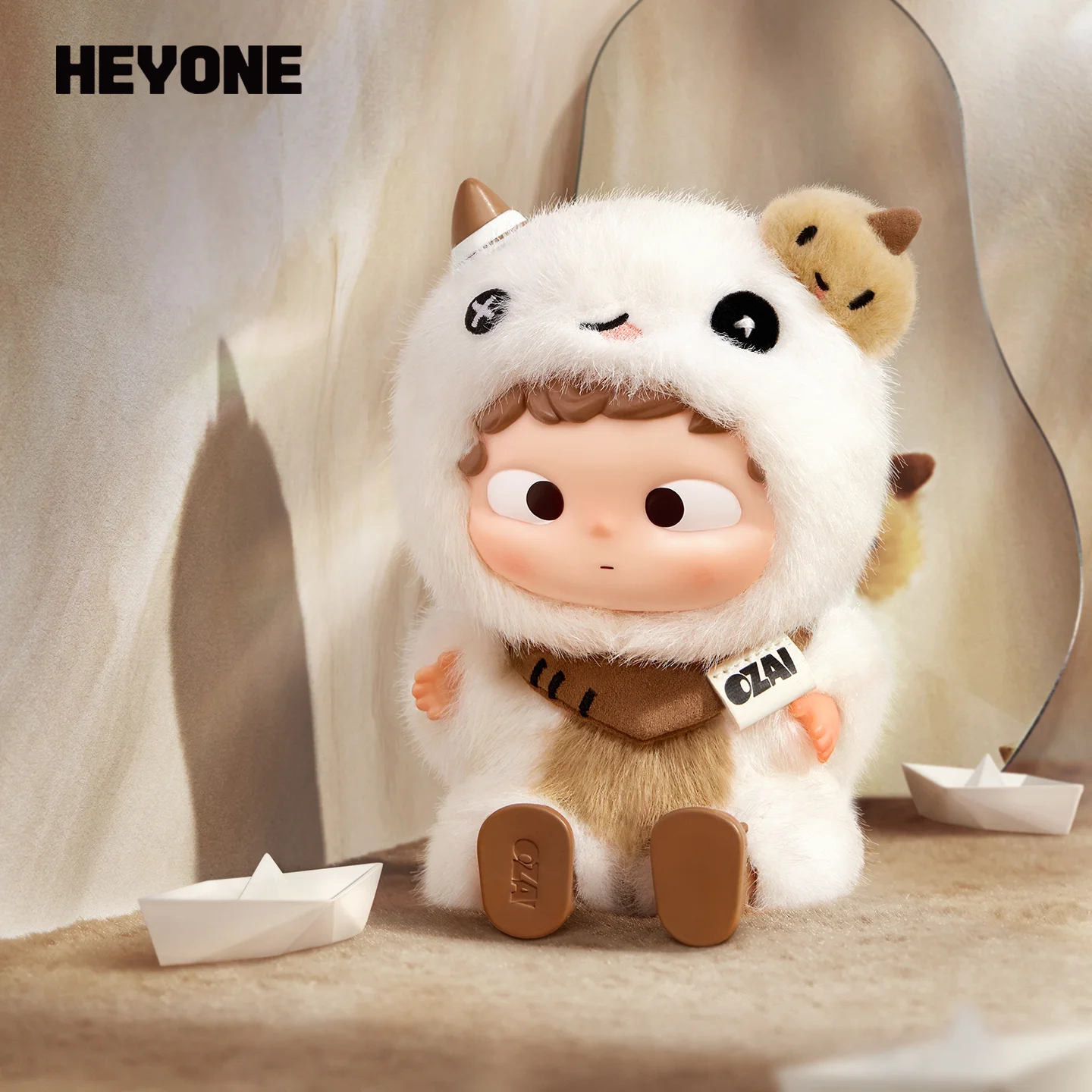 Фото Heyone Blind Box Ozai Эмоциональная призма Серия Модные игрушки Прекрасная виниловая плюшевая сумка Подвеска Фигурка Ozai Mystery Box Рождественский подарок №3