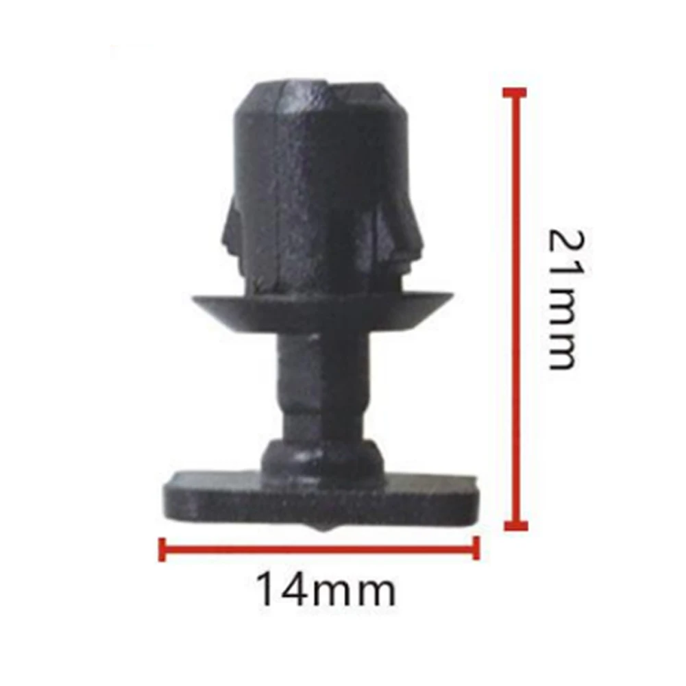 Подкладка на крышу зажимы для отделки потертостей T5 T-ransporter 50 шт. автозастежки