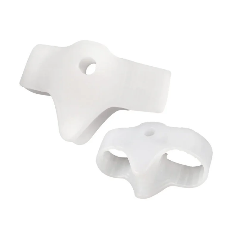 2pcs Silicone Toe Separator Hallux Valgus Bunion Corrector Toe Protector Foot Thumb Straightener Toe Correction Foot Care