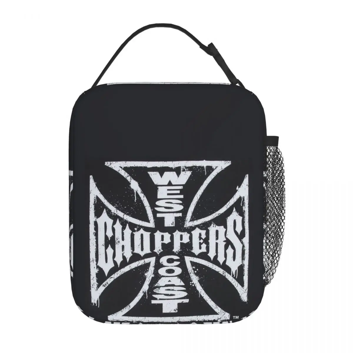 Фото Термосумка для обедов West Coast Iron Cross Choppers для женщин и детей, портативная термосумка для еды, термосумка-тоут №2