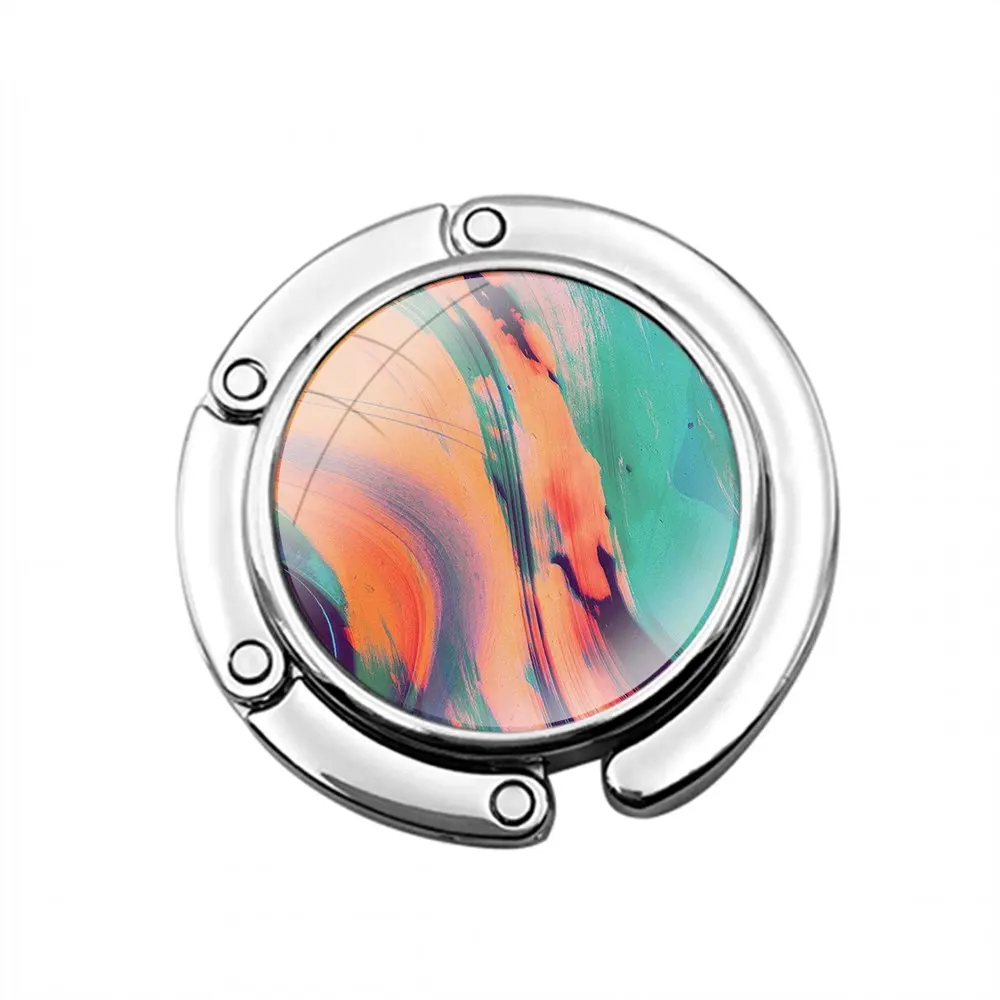 Складной крючок для кошелька хранения женской настольной сумки складной декор