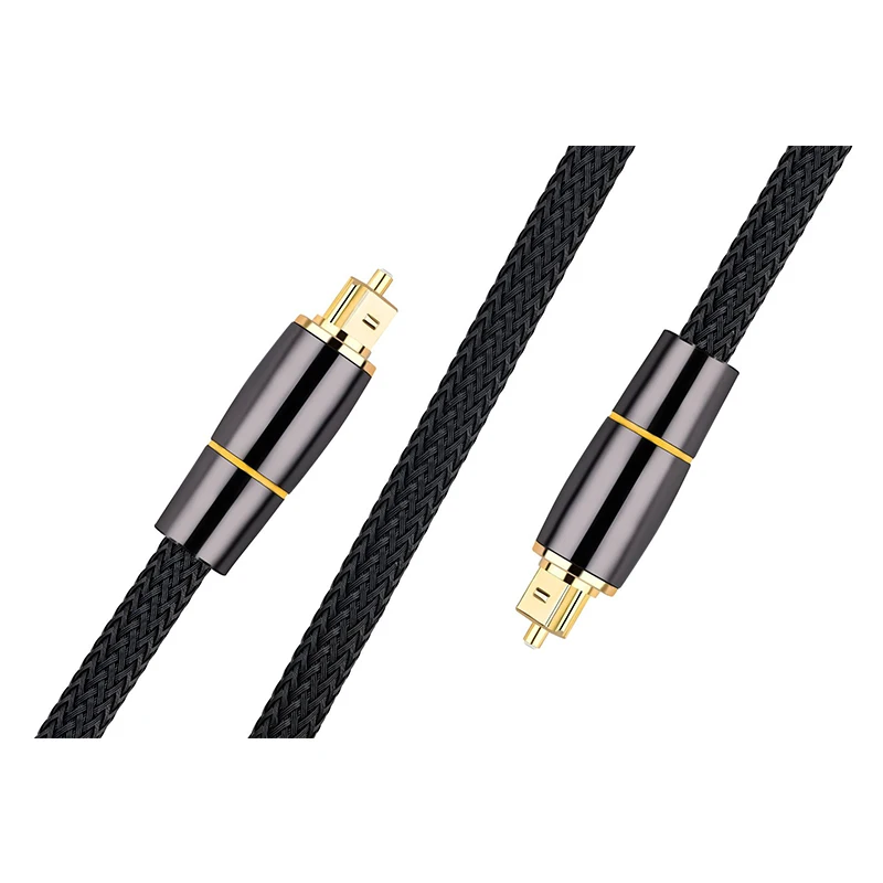 HIFI 5.1 Digital SPDIF Fiber Toslink Optical Audio Cable 1M For TV Box PS4 Speaker Wire Soundbar Amplifier Subwoofer