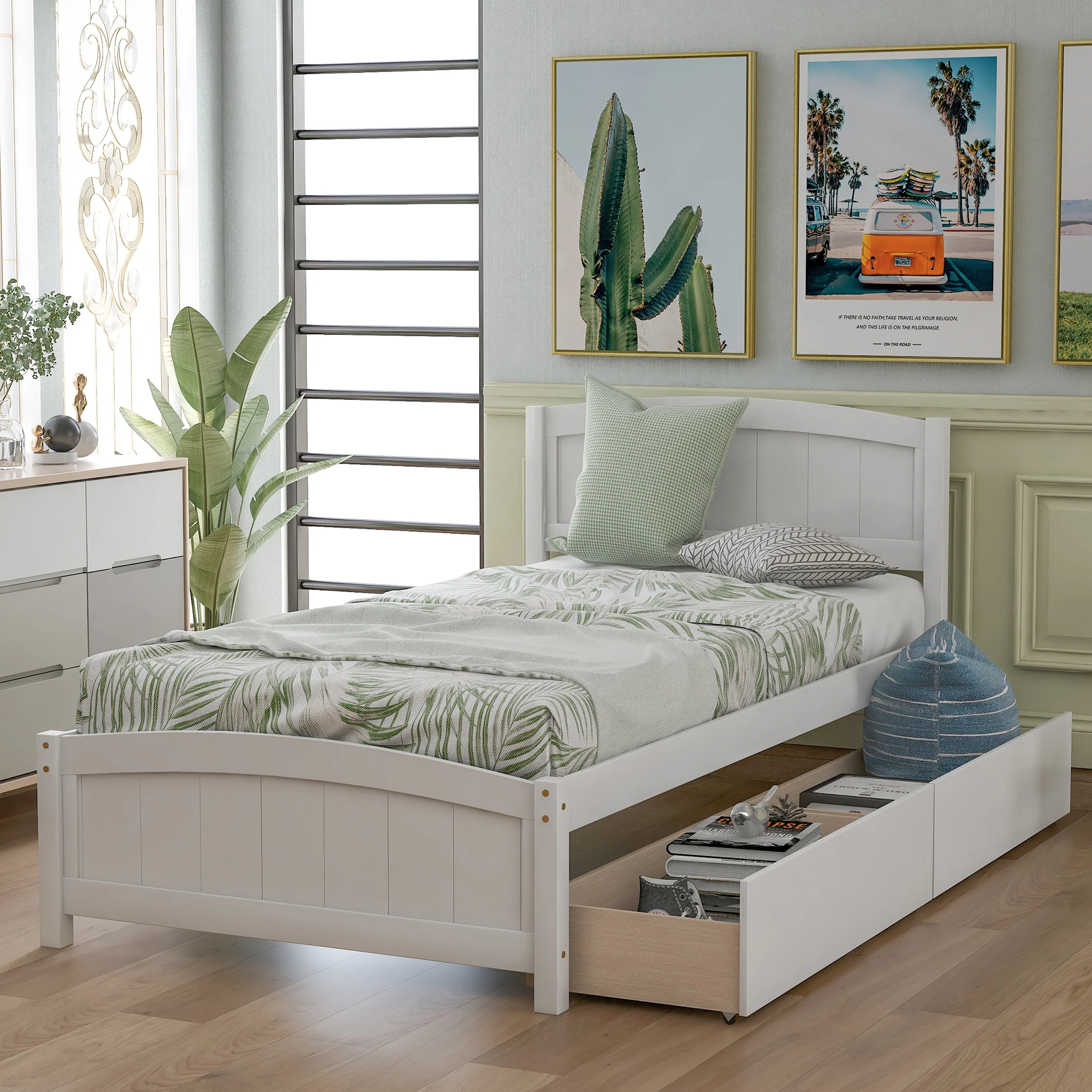 No Spring Box Needed   Bedroom Furniture
