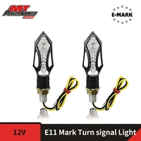 indicator turn signal e mark approved led universal motorcycle waterproof flasher blinker front rear lights lamp accessories