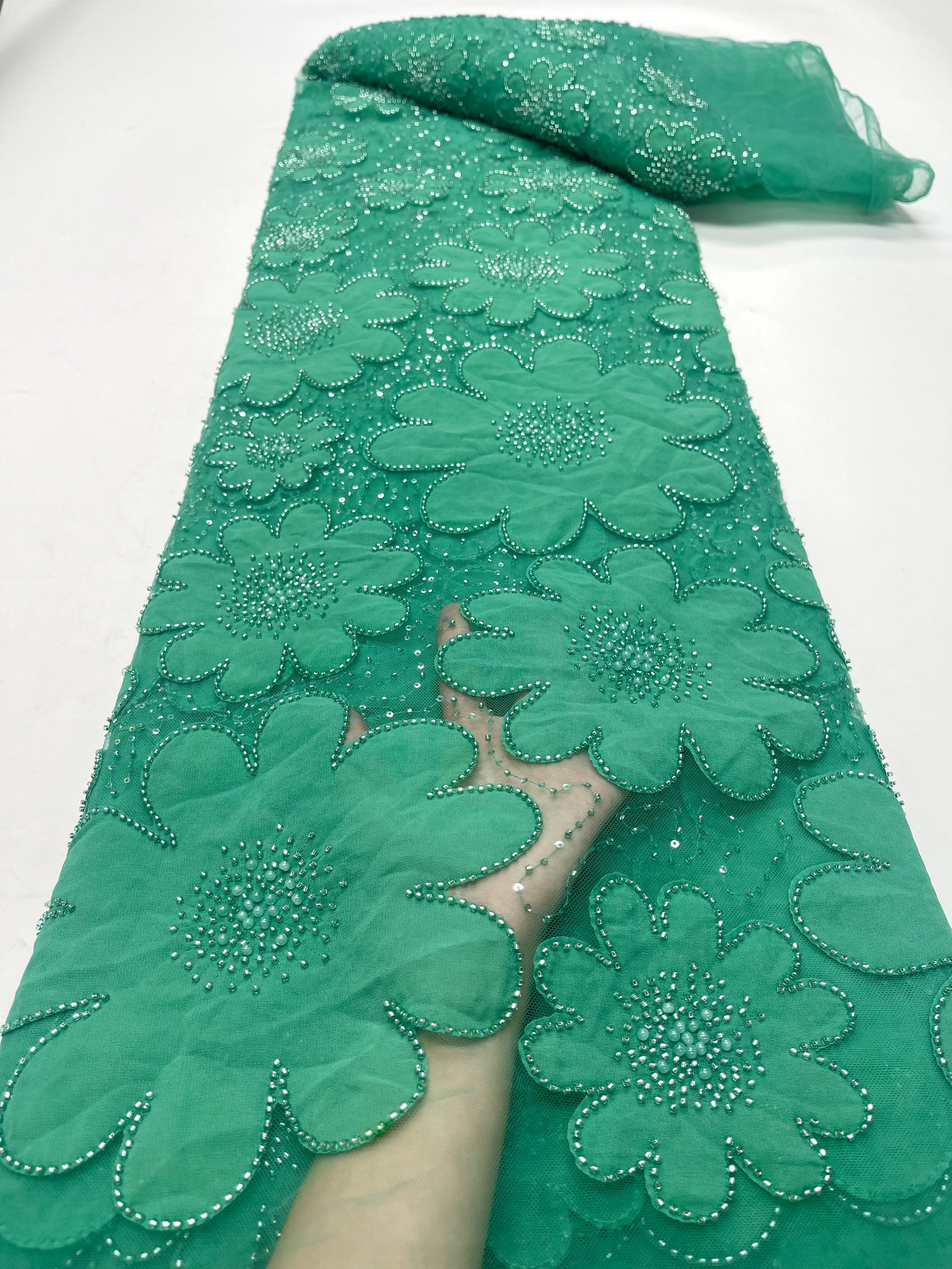 Африканская кружевная ткань для французского жениха невесты 2023