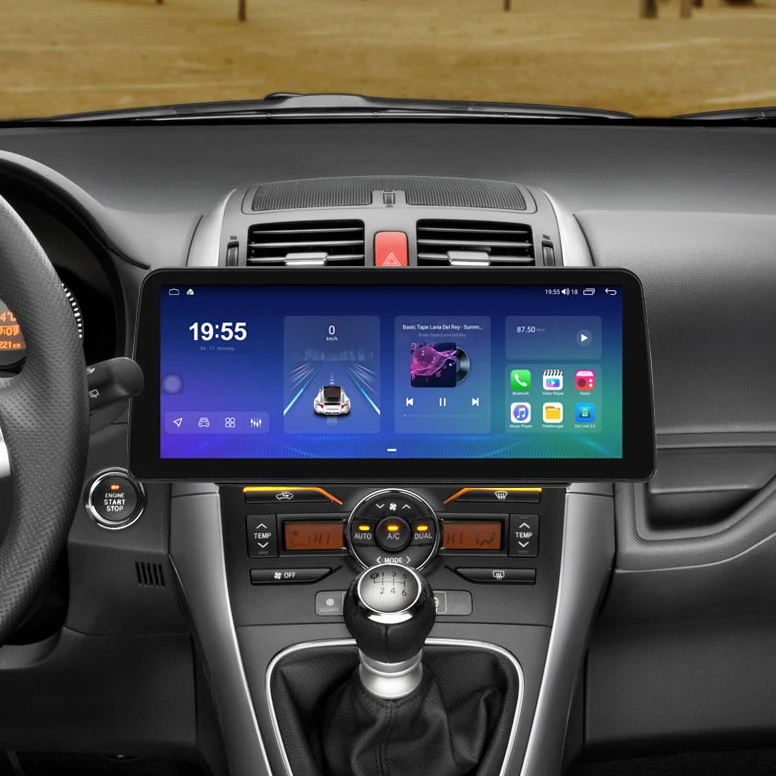 

For Toyota Auris 1 E150 2006 - 2012 Android 2K 8G+256G QLED 2000*1200 CarPlay Car Radio GPS Stereo Vehicle multimedia 360 Camera