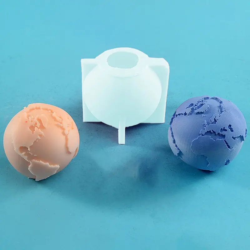 

3D Планетарная силиконовая форма для ароматерапии, форма для свечей, резьба, художественный пластырь, домашний декор