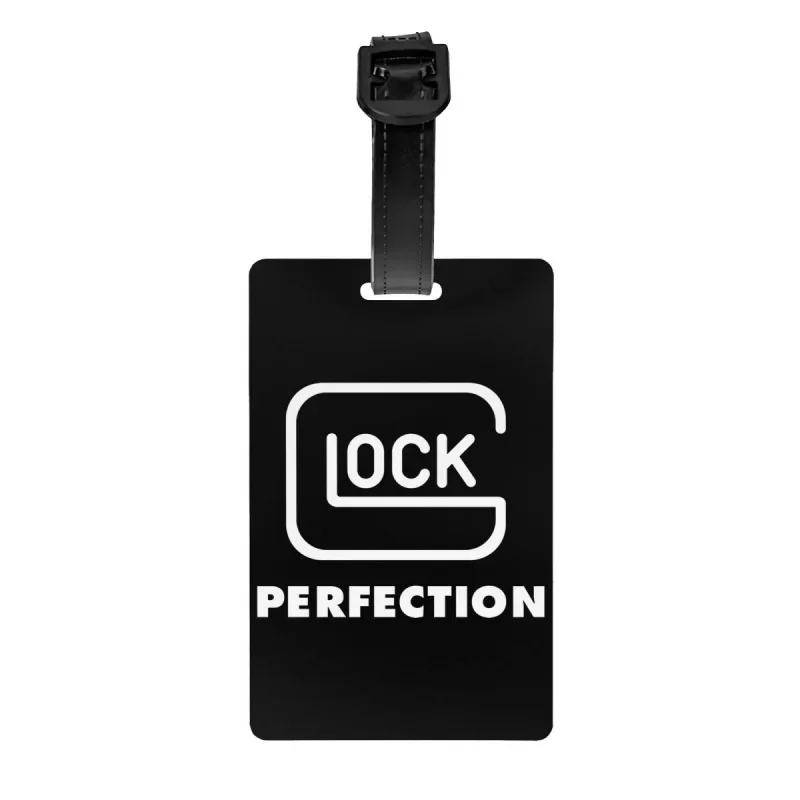 

Пользовательская Мода Glock багажная бирка защита конфиденциальности США ручной пистолет логотип пистолета багажные бирки для путешествий Сумка Этикетки чемодан