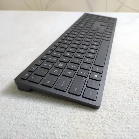 Американская раскладка Серая беспроводная комбинация клавиатуры и мыши для HP 915