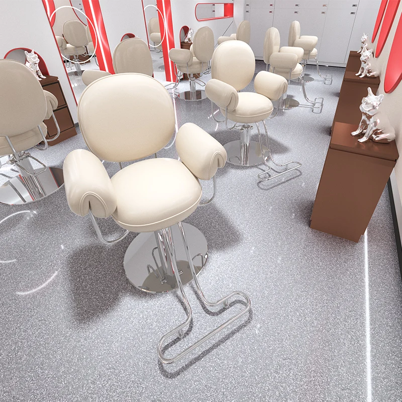 

Роскошные регулируемые парикмахерские стулья, современная мебель для салонов красоты QF50BC