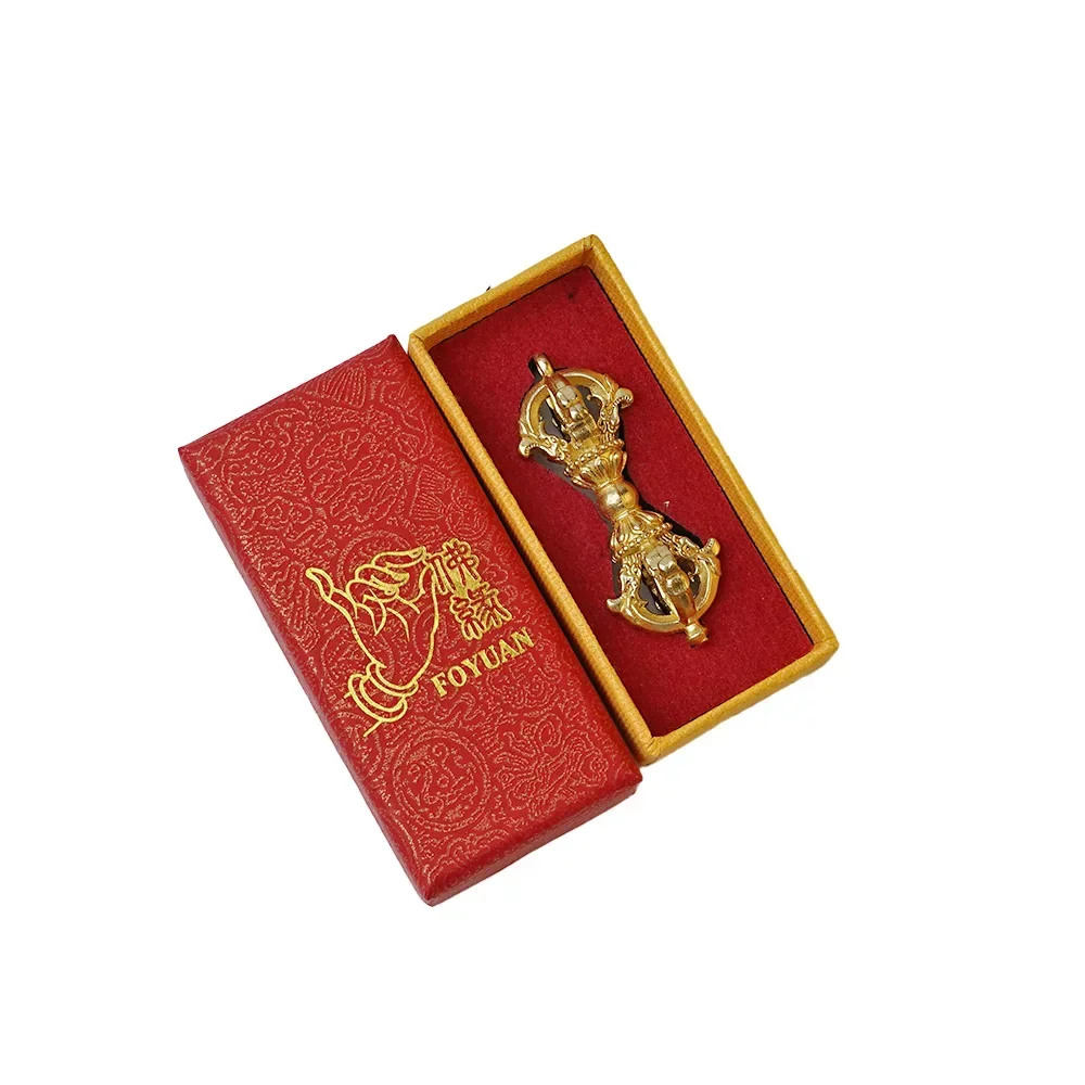 Тибетская латунная подвеска Алмазный демон украшение пестика безопасное