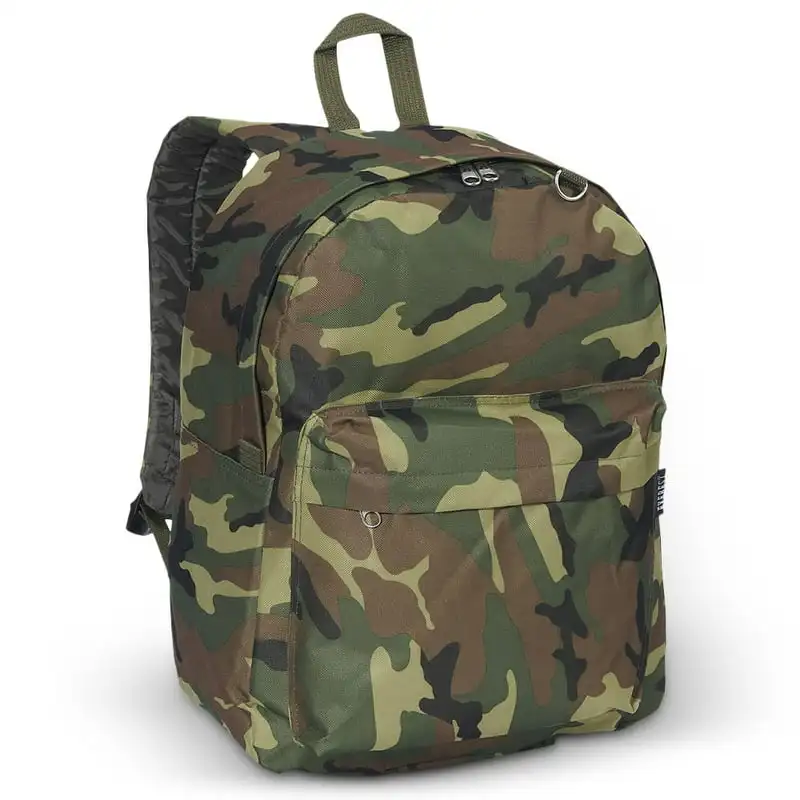 

Woodland Camo Backpack, Size