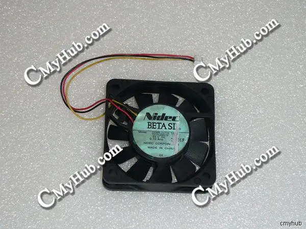 Охлаждающий вентилятор для NIDEC D06R-24TH 15B 127K29570 DC24V 0,10A 60X60X15mm 6015 6CM охлаждающий вентилятор (art.: 3920ce46cb560) - 3920ce46cb560