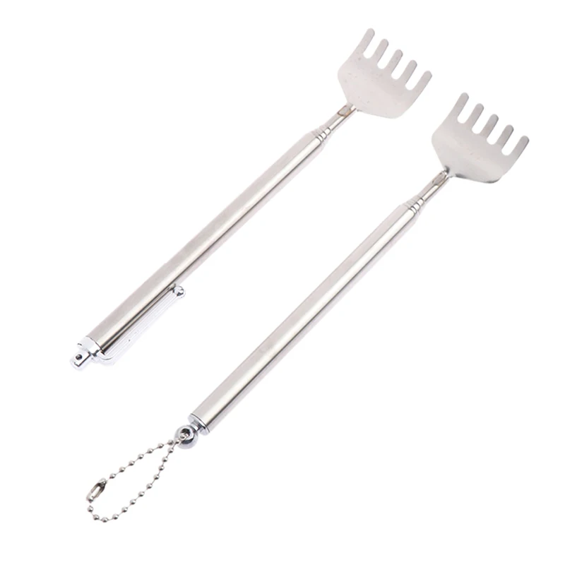

Stainless Steel Claw Back Scraper Telescopic Retractable Back Scratcher Extendible Body Massage Hackle Itch Stick Health Care