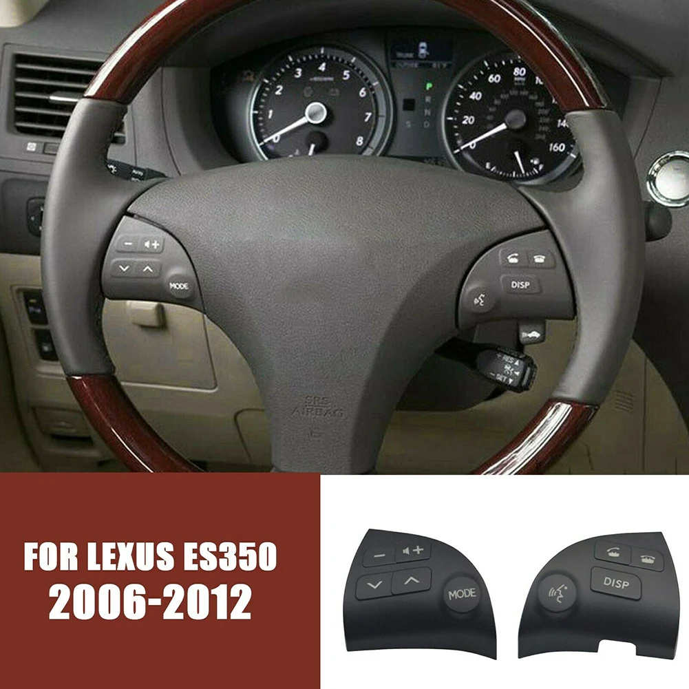

2 шт., крышка кнопки управления на руль автомобиля, 84250-33190-C0 для Lexus ES350 2006-2012, высокое качество