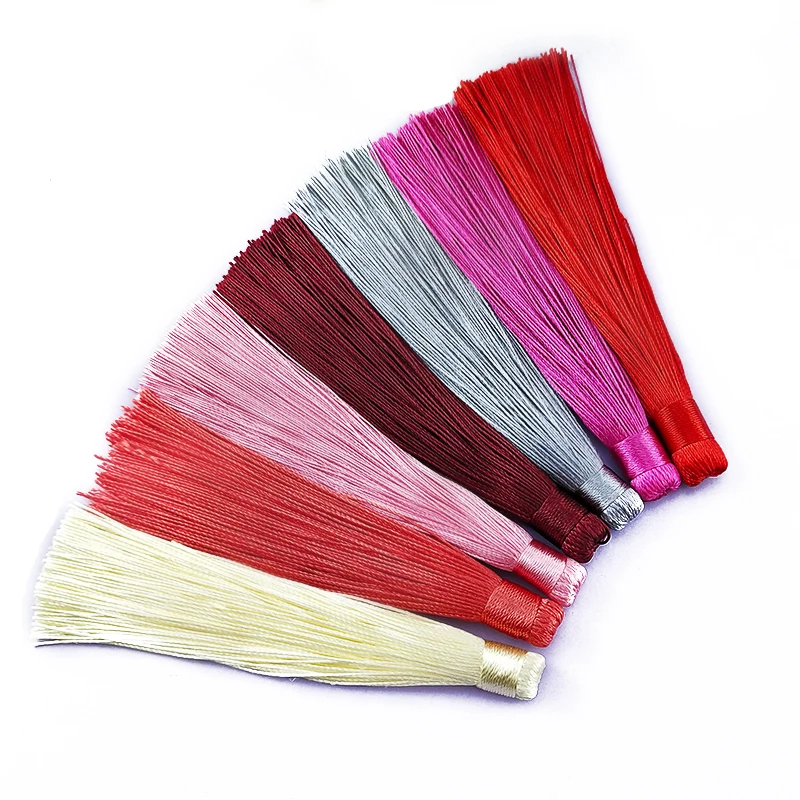 Китайский узел с кисточкой сделай сам материал ручной работы подвесное ухо