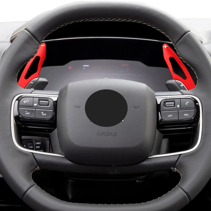 Алюминиевые лепестки переключения передач на руле для Citroen C5 Aircross 2017-2026, C4 Cactus, Grand Picasso, Berlingo 2009-2017, C6 2019-2023. (art.: 3920dcd813e7d) - 3920dcd813e7d