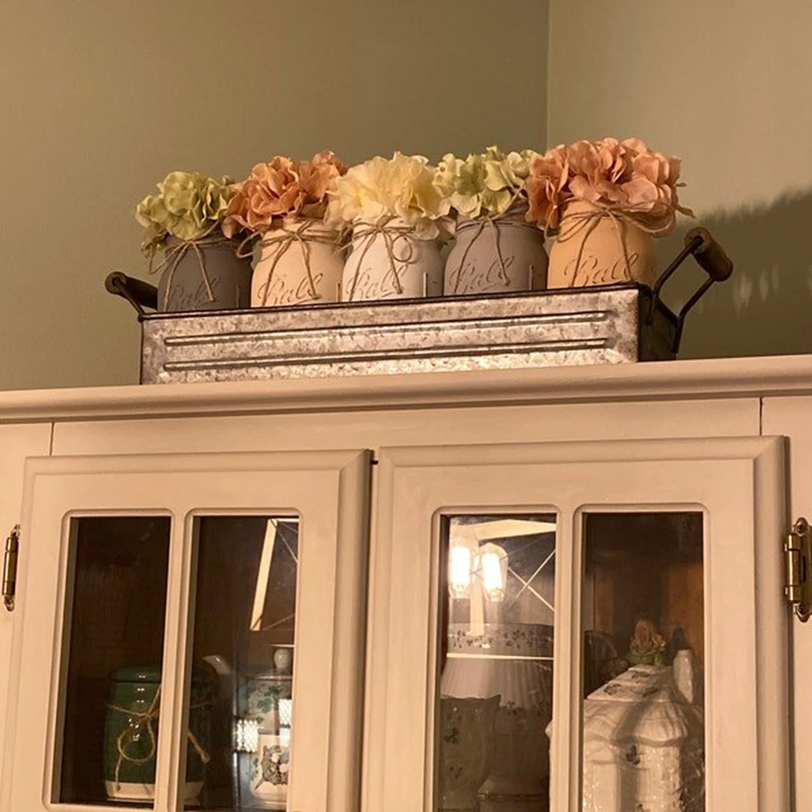 

Банка для обеденного стола, центральная часть, декоративная банка для кухни в фермерском хозяйстве, ручная работа для мамы, учителя, медсест...