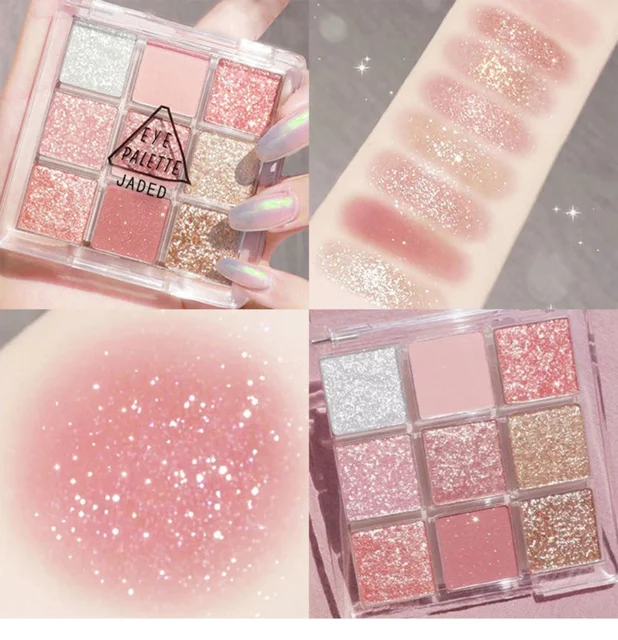 9 Color Make Up Palette Matte Shimmer 2