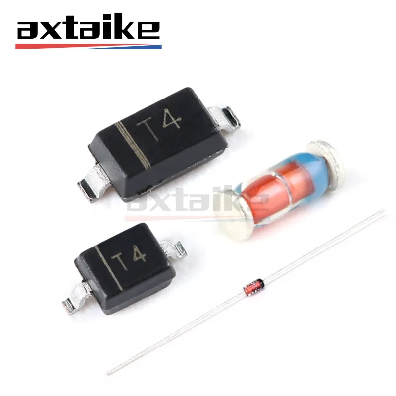 Импульсный диод IN4148/1N4148/DO35/LL4148/LL34 100/SOD80/1N4148W/T4/SOD123/1N4148WS 1206/SOD323/1N4148WT/SOD523/SMD 0805, 4148 шт.