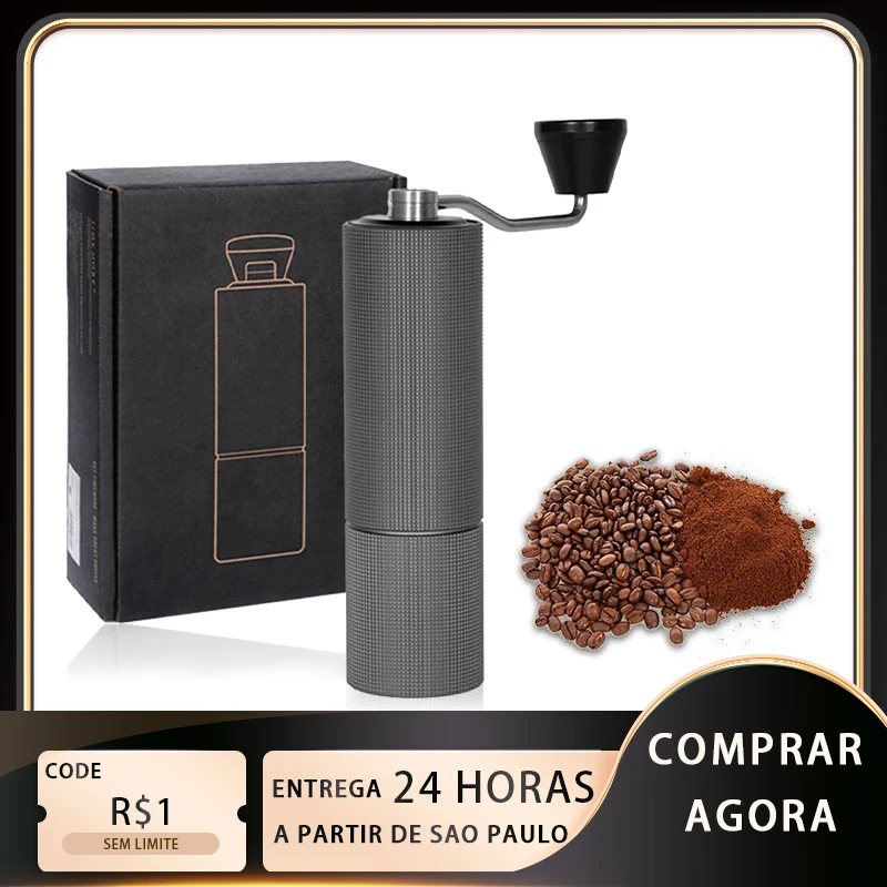 

C2 Improved Version of Portable Coffee Grinder Manual Grinder with Double Position of the Mancal