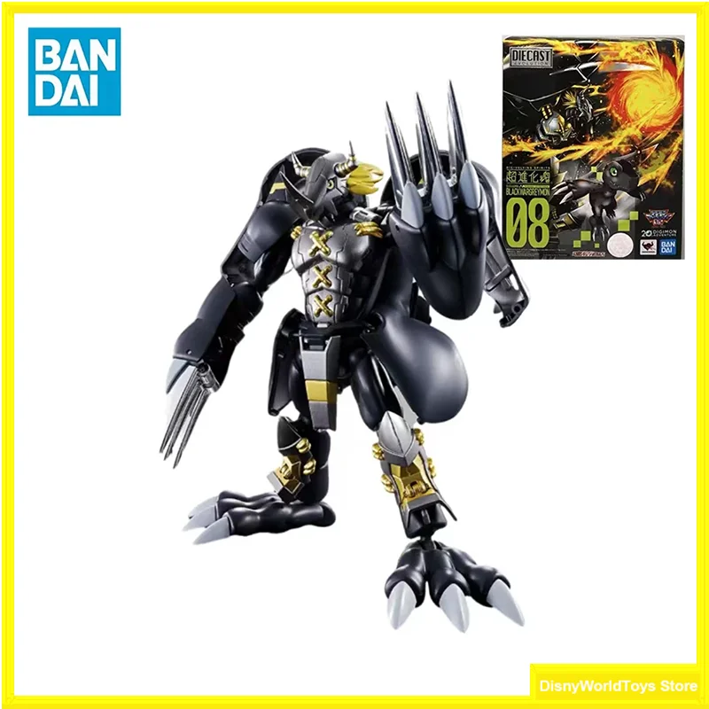 100% оригинал BANDAI Digivolving Spirits 08 BLACKWARGREYMON в наличии коллекция аниме фигурки модель