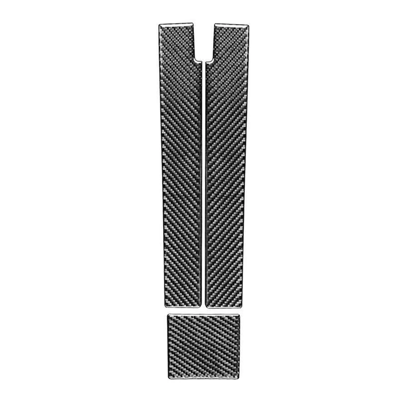 

Car Rear Armrest Box Panel Decoration Cover Trim Sticker Decal For-Porsche Panamera 2010-2016 Carbon Fiber Interior Trim