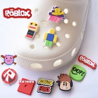 roblox shoes accessories croc charms childrens hole shoes fillings decorations ornaments cute christmas gifts toys