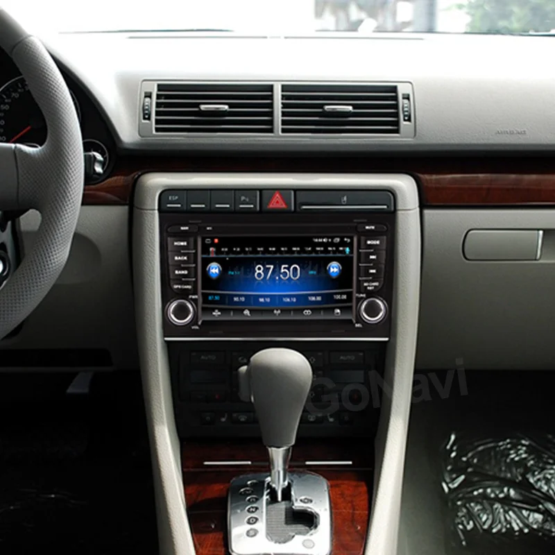 Автомобильный радиоприемник GoNavi Android 11 для Audi A4 аудио DVD интеллектуальный