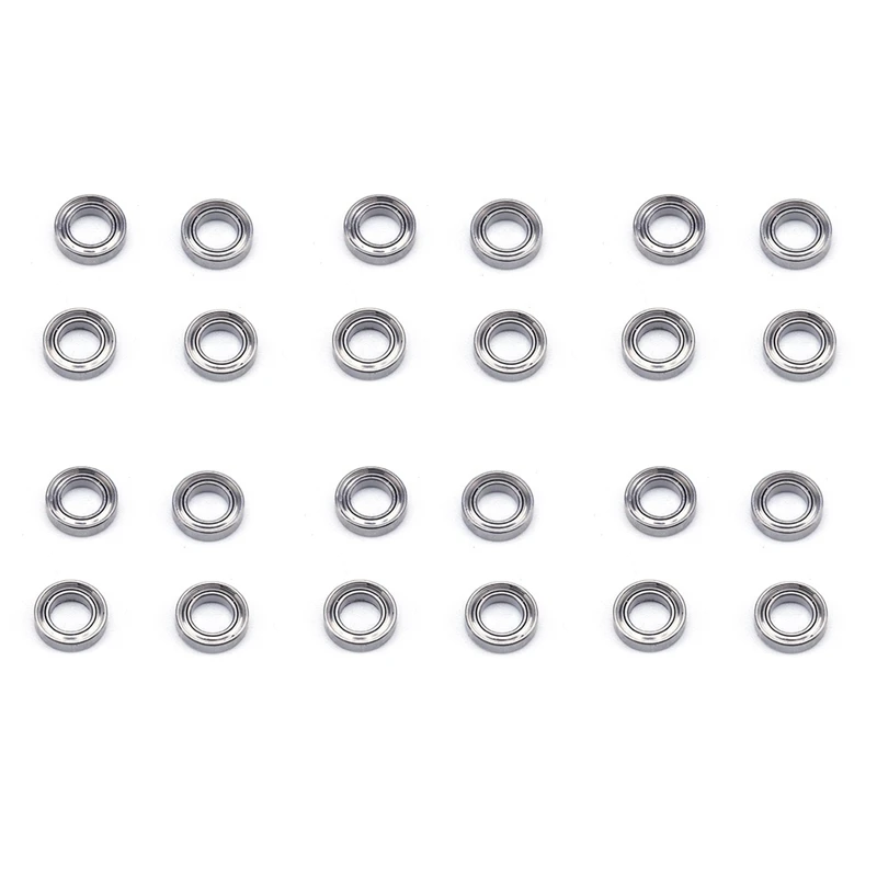 

24X 144001-1296 Bearing For Wltoys 144001 1/14 4WD RC Car Spare Parts Upgrade Accessories,4X7X1.8