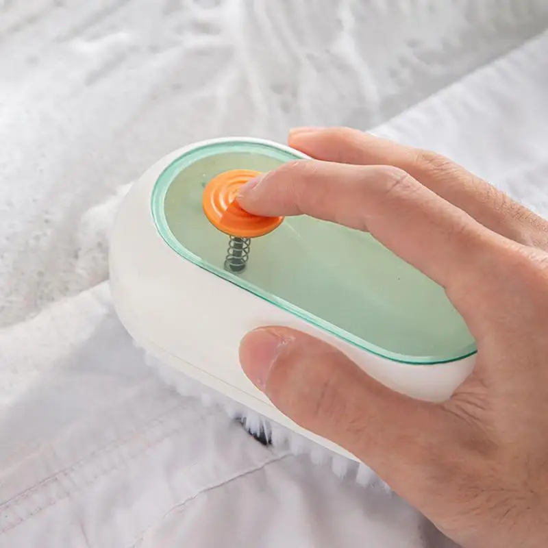 

Multifunction Automatic Soap Liquid Adding Shoe Brush Soft Bristle Clothes Brush Clothing Board Brush Soap Dispenser Brushes