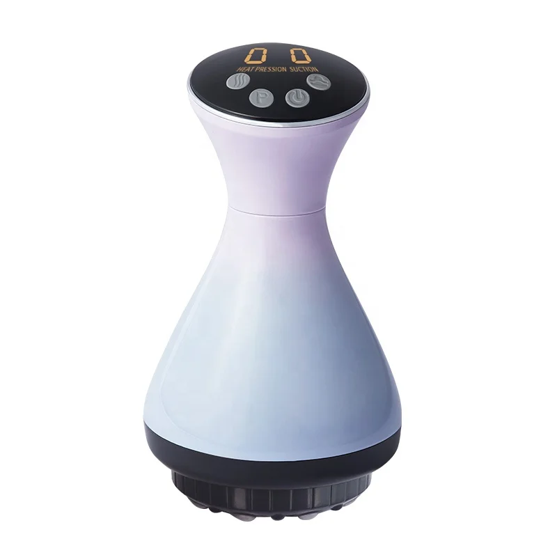 

Electric Gua Sha Instrument Negative Pressure Massage Hot Compress Meridian Dredging Charging Intelligent Cupping Massager